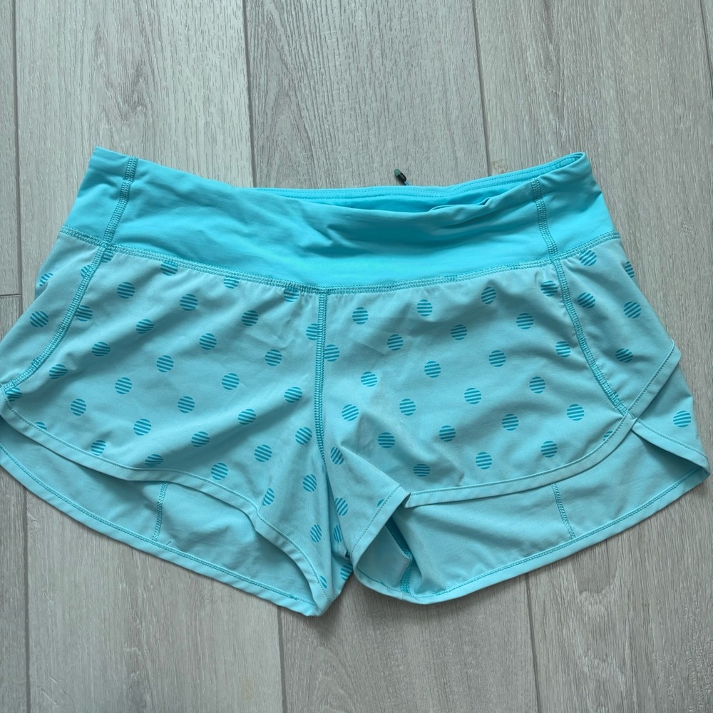Lululemon blue shorts size 6